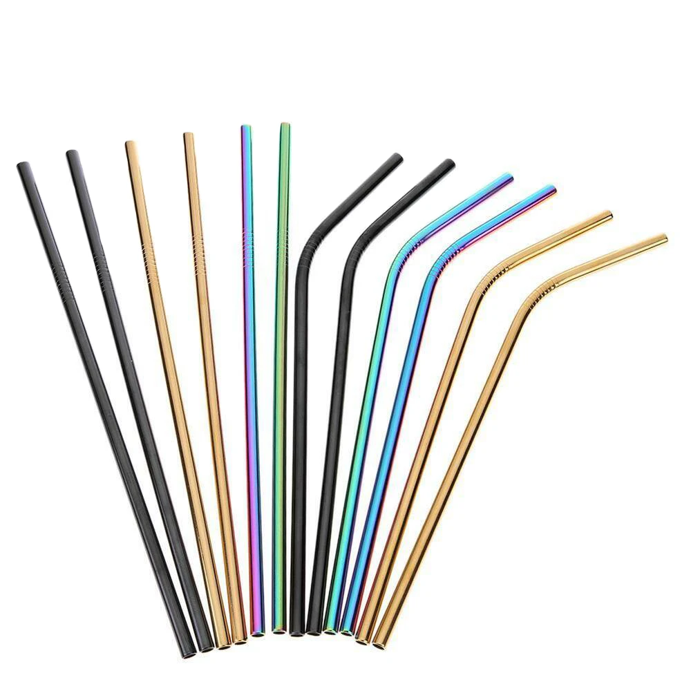 Wholesale Bar Accessories Food Grade Steel / Metal Drink or Drinking Straw