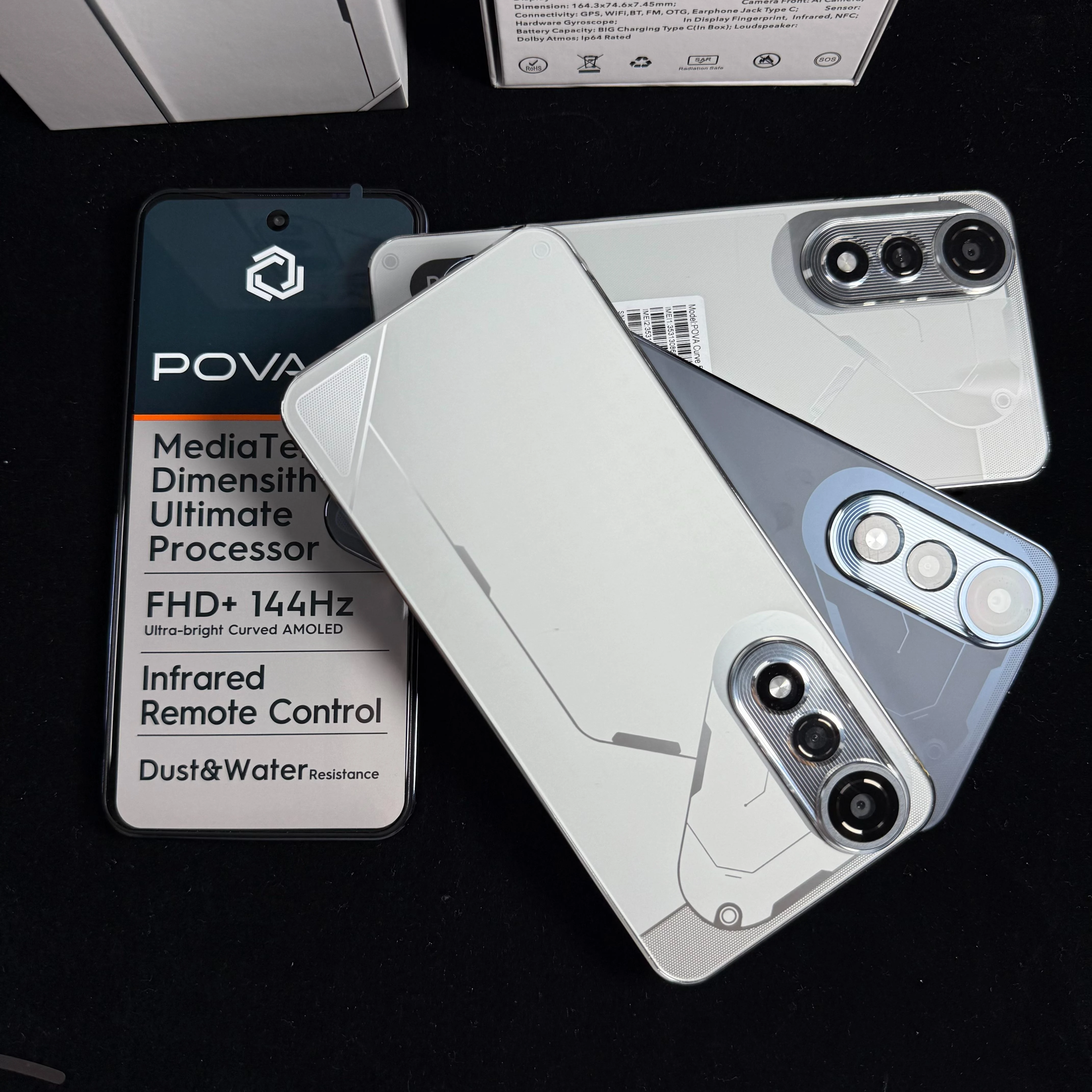 Modern Android smartphone with sleek design and vibrant display