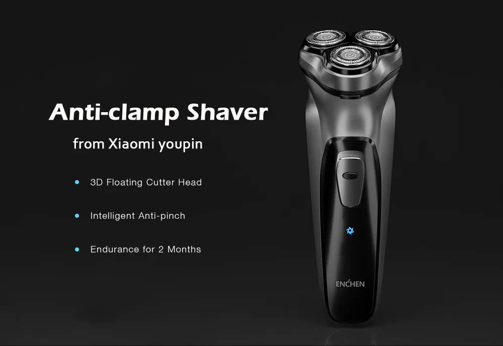 Xiaomi Original Face Shaver Enchen Blackstone 3d Electric Shaver,M   en