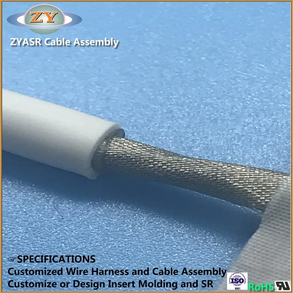 Custom flexible wiring harness cable asemblies molding SR cable assembly - ANKUX.COM