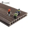 Wood Plastic Composite Decking Plank Indoor Floor With Easy Maintenance