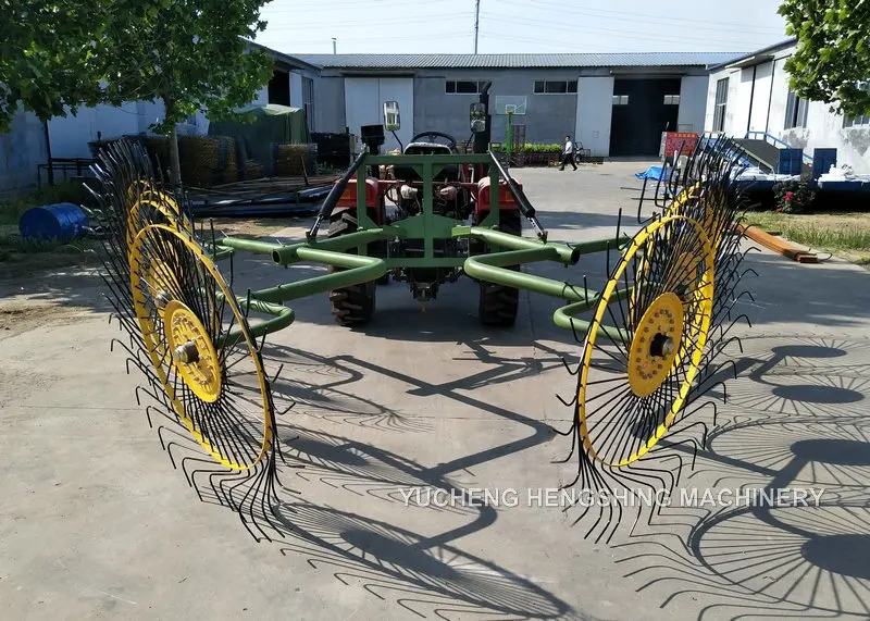 Hot Sale Tractor Power hay Rake Spike Wheel Rake for Tractor| Alibaba.com