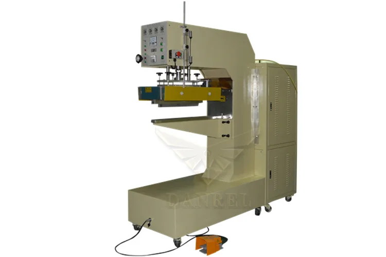 Customizable Solution Gudgeon Arm High Frequency PVC Tarpaulin Welding Machine For Flexible Tanks, Drums and Bladders 