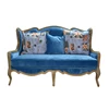 Italian european modern funiture throne hotel sofa living room flag pattern sofa