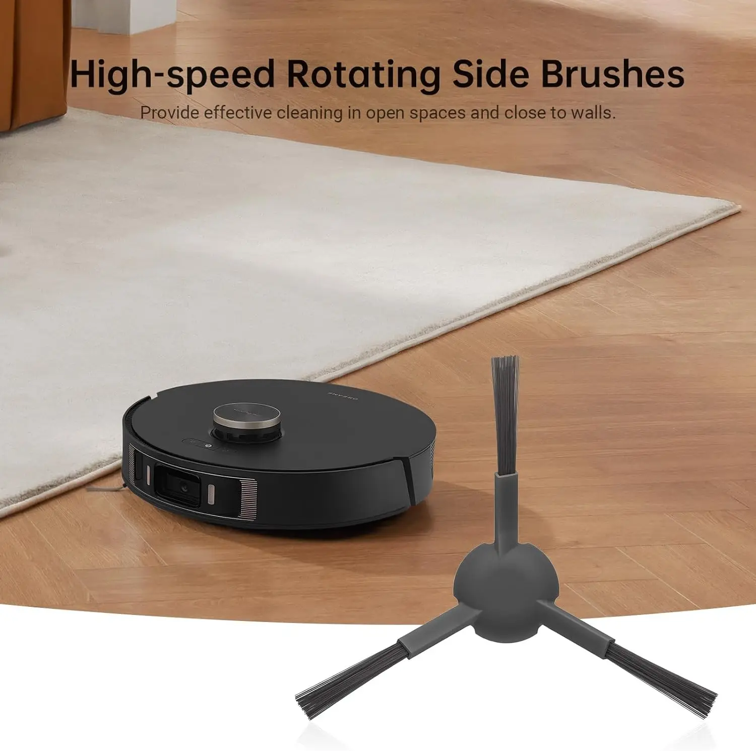 Dreametech Side Brushes Compatible With L20 Ultra,Robot Vacuum