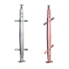 Safe And Installing Steel Railing Designs For Front Porch Stair Stainless Steel Glass Railing