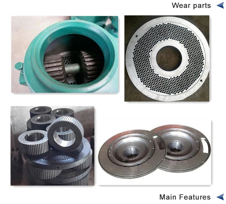 Only need one person operate alfalfa pellet making machine