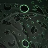 Amazon glow in the dark stars flannel sofa bed luminous blanket fabric for kids baby