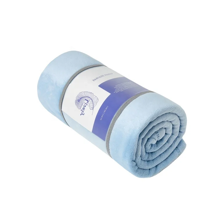 
Custom children Baby Sleeping Flannel baby soft thick fleece Blanket for kid 