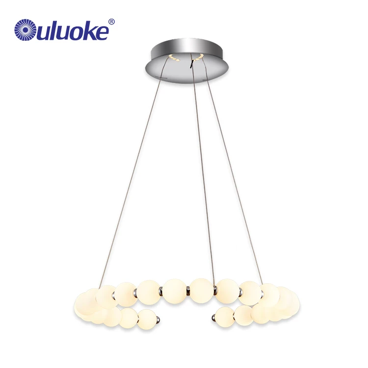 High quality modern indoor decoration Hanging aluminum Ceiling chandelier pendant lamp