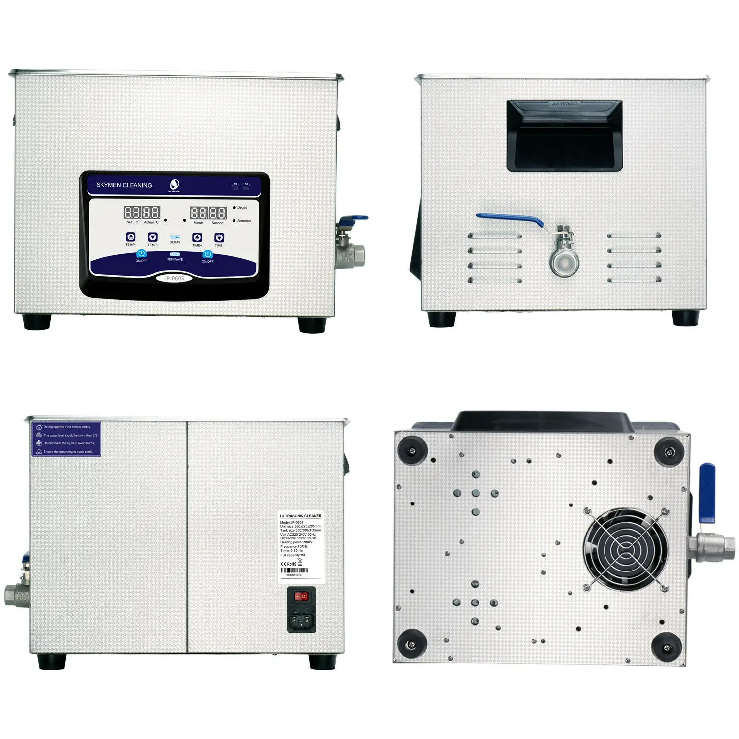 Antique Coins Ultrasonic Cleaning Bath Sonicator 360w 15l Buy Antique