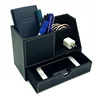 Hot selling custom made rolling leather office desktop stationery