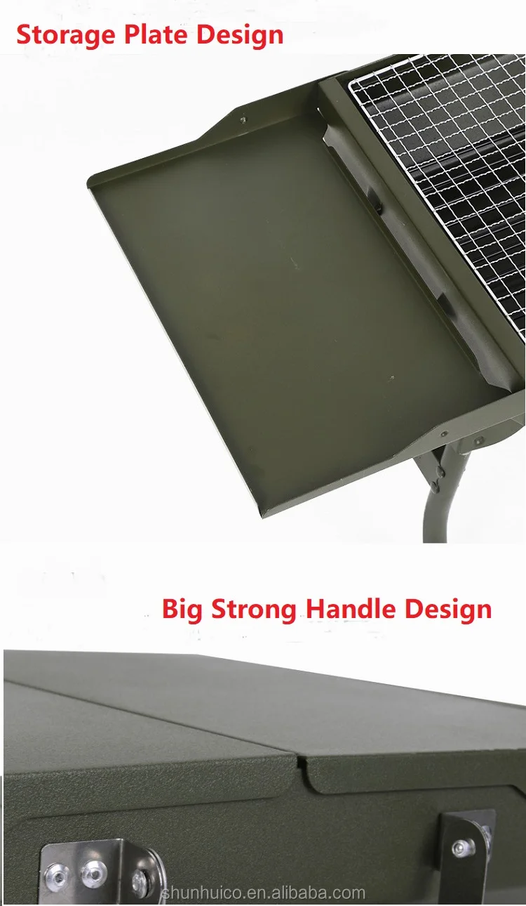 Charcoal BBQ Grill 20-D 7