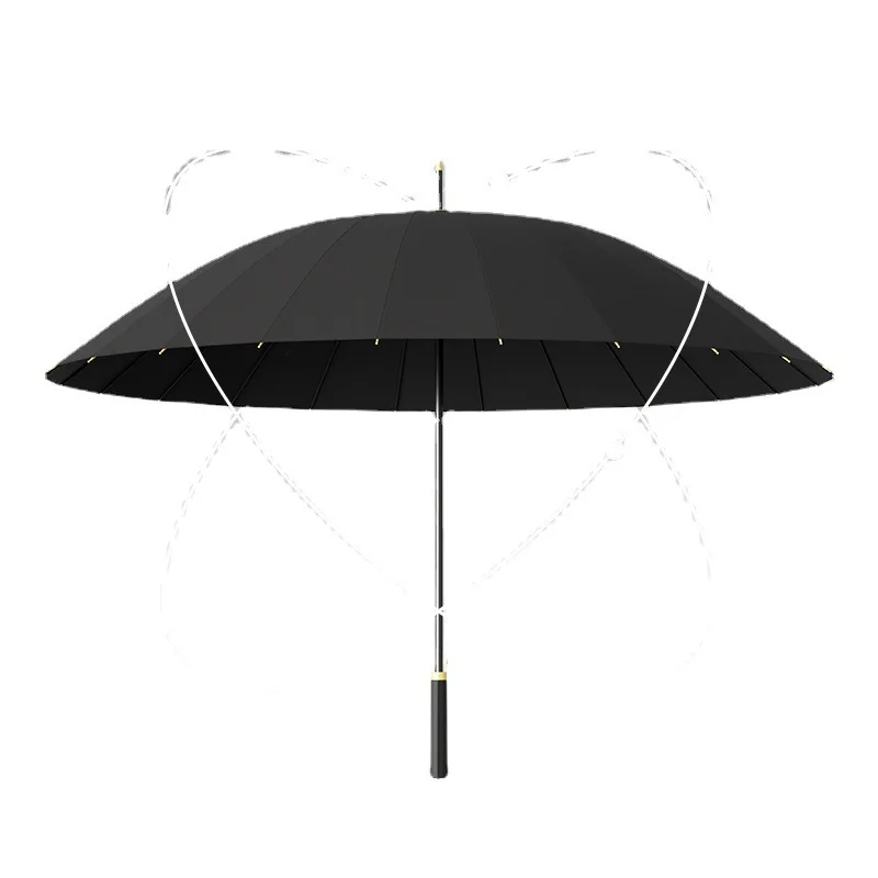 Luxury Wood Umbrella Custom 3 Folding Umbrella Wood Handle Automatic ...