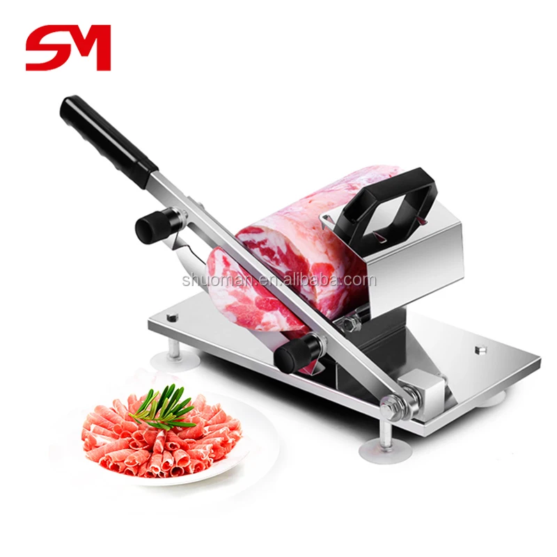 1 Piece + 1 Spare Knife, Manual Frozen Meat Slicer, Meat Slicer