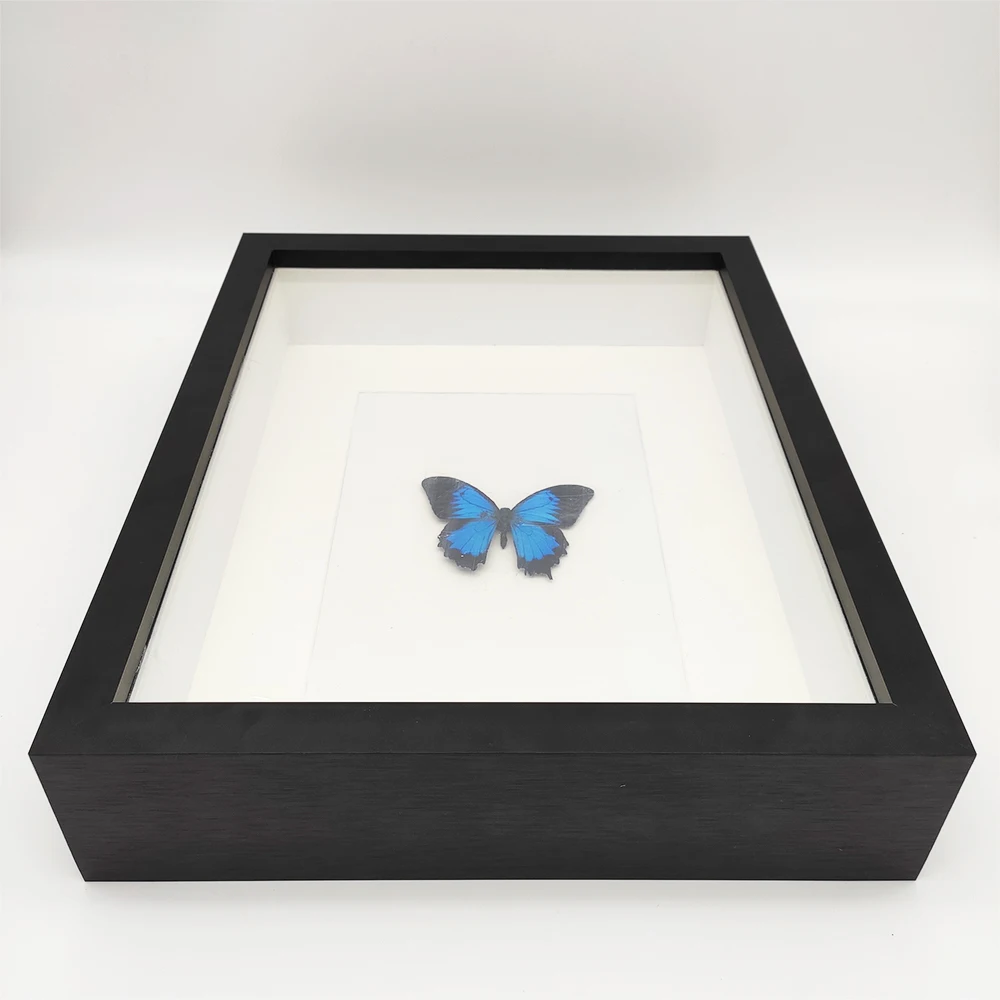 10x8 Custom Furniture Mini Wooden Square Top Loading Shadow Box Frame