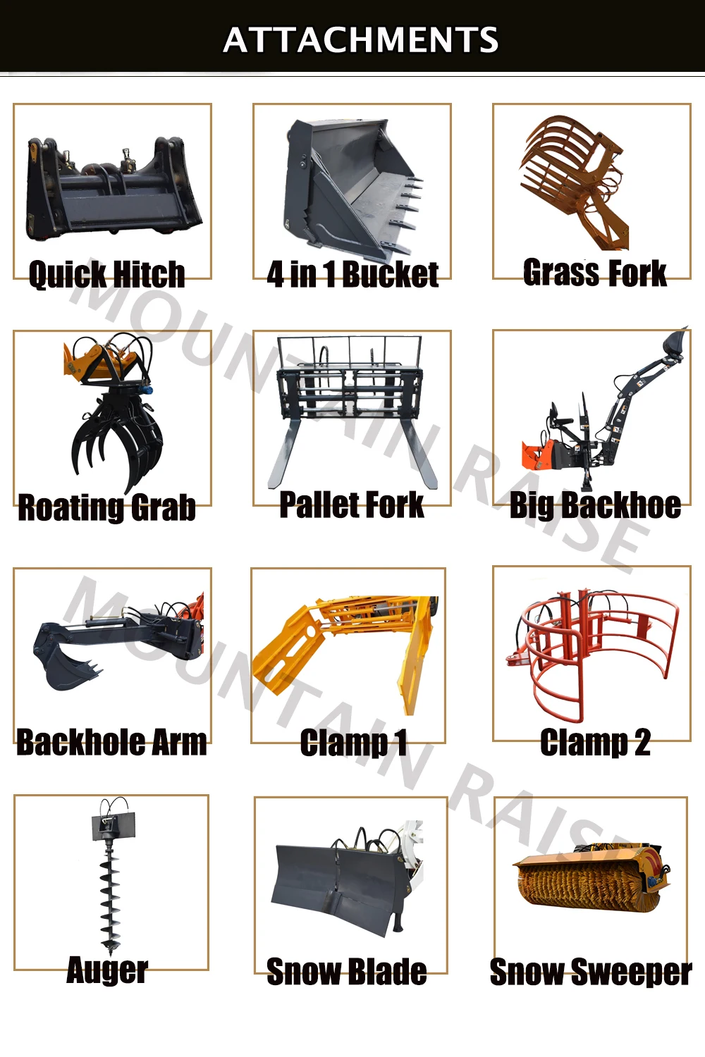 1.2Ton Mini articulated front wheel loader