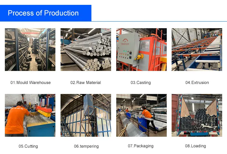 architecture extruded aluminum profile