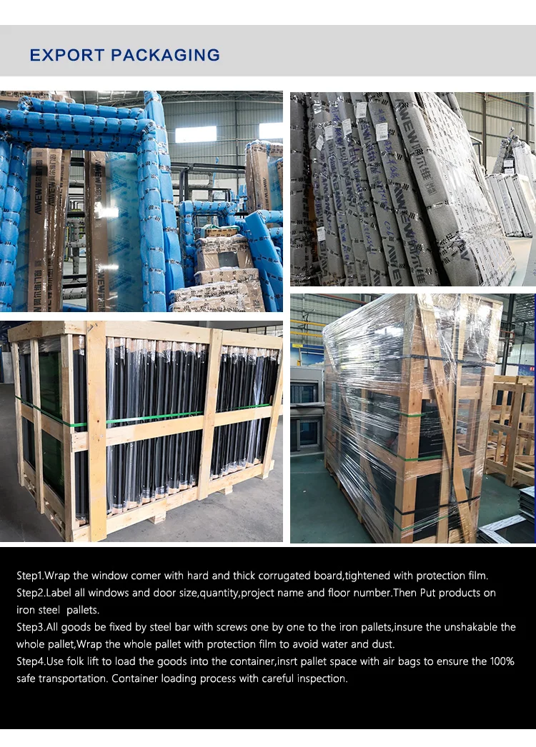 Alwew aluminium narrow swing door interior door for kitchen / bathroom