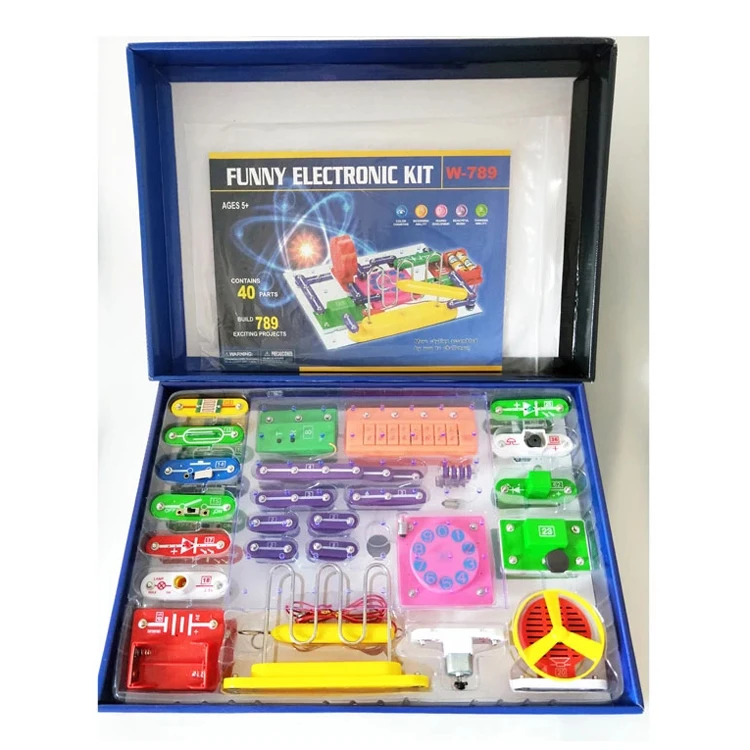Innovation Design Funny Electronic Kit Intelligence Electronic Building Blocks Toys