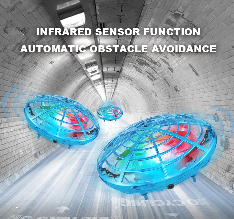 Sensing Flying Toys Easy To Play Funny Electric Hover Star Ufo Toy With