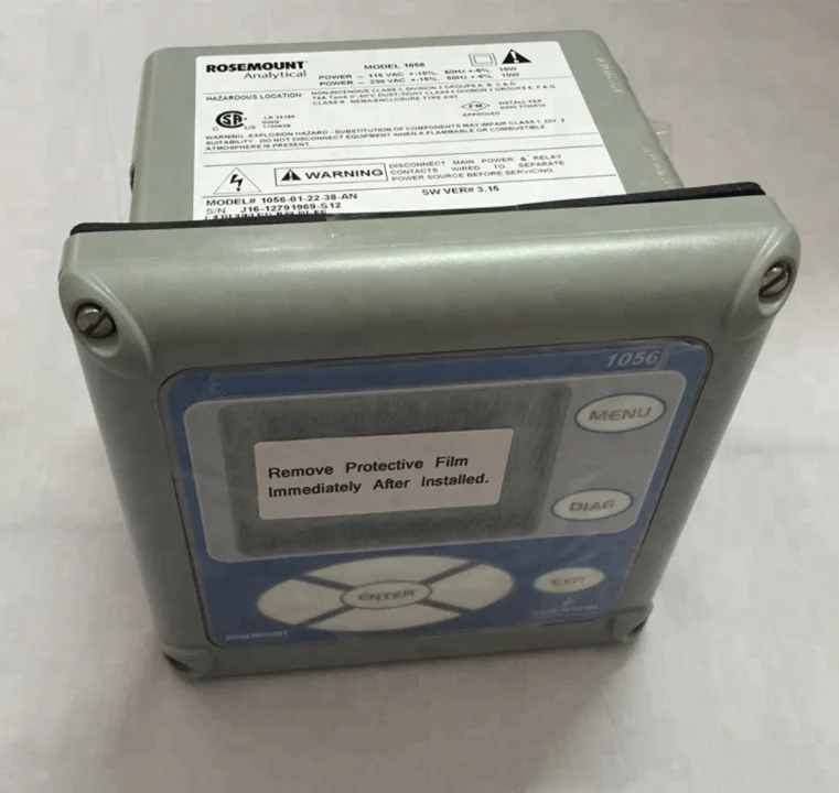 Emerson Rosemounte Ph/orp Analyzer 1056 Dualinput Intelligent Analyzer