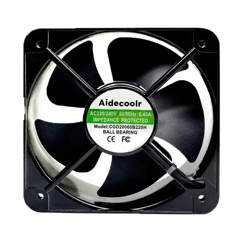 Axial Flow Fan, 200*200*60mm, 220V, CFM, Brushless - detail 2