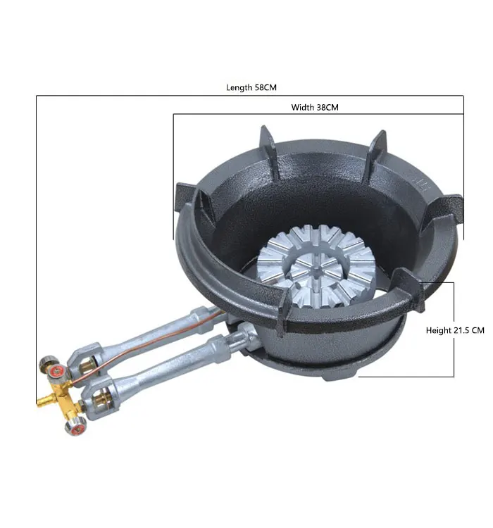 50000 Btu High Pressure Burner Propane Iron Wok Burner Fast Stove - Buy ...