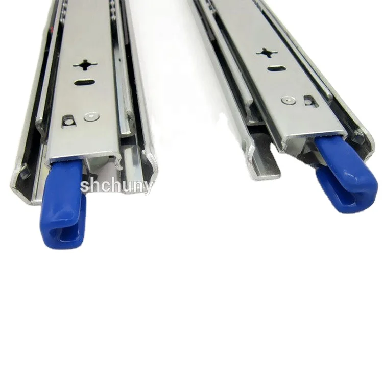 Th2053lk 53mm Full Extension Drawer Slide Load Rating 115 Kg Heavy Duty Telescopic Rail Locking