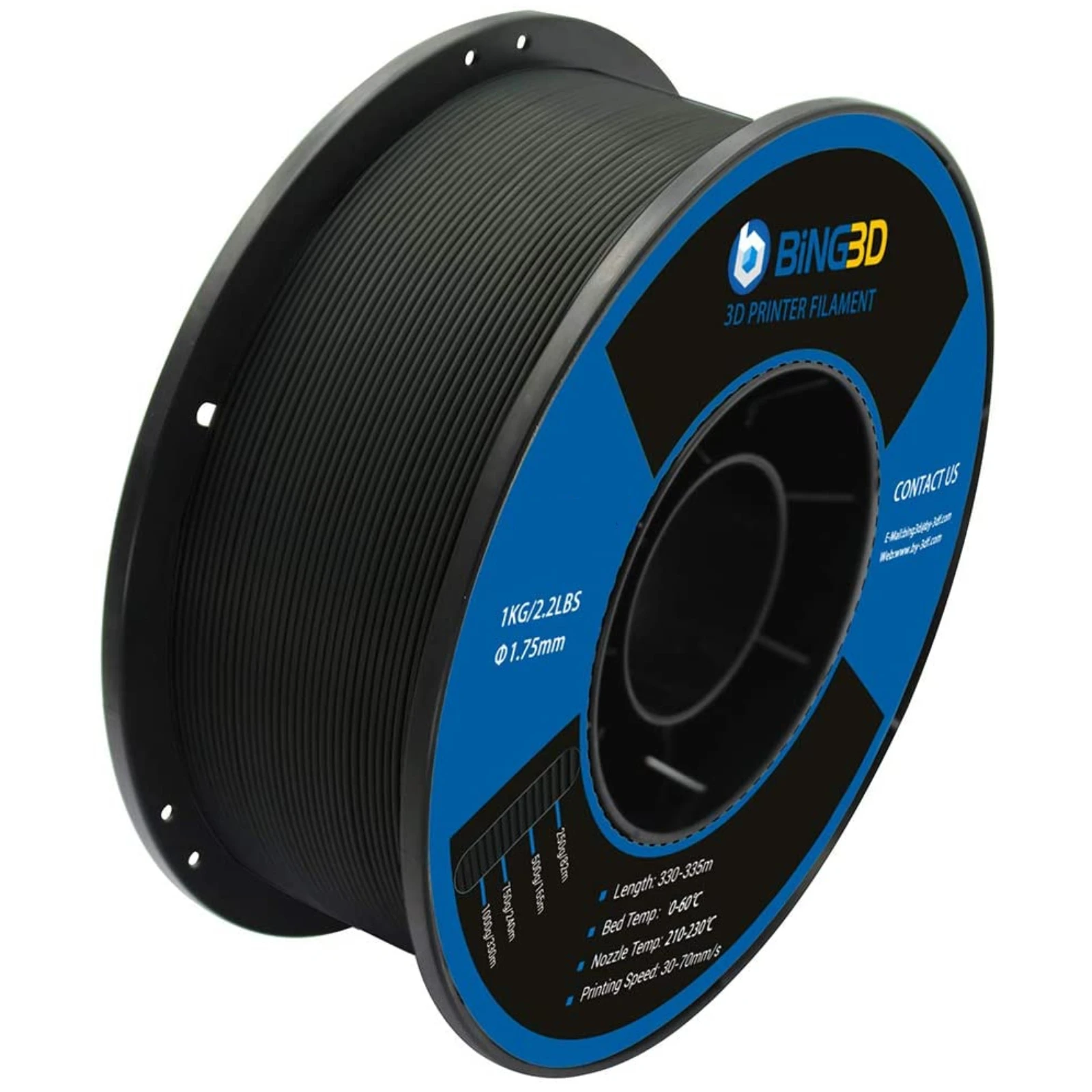 Bing3d 3d Pla Filament 1.75mm 1kg/roll,3d Plaat Printer Filament Buy