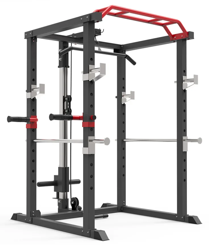 Multi outlet gym frame