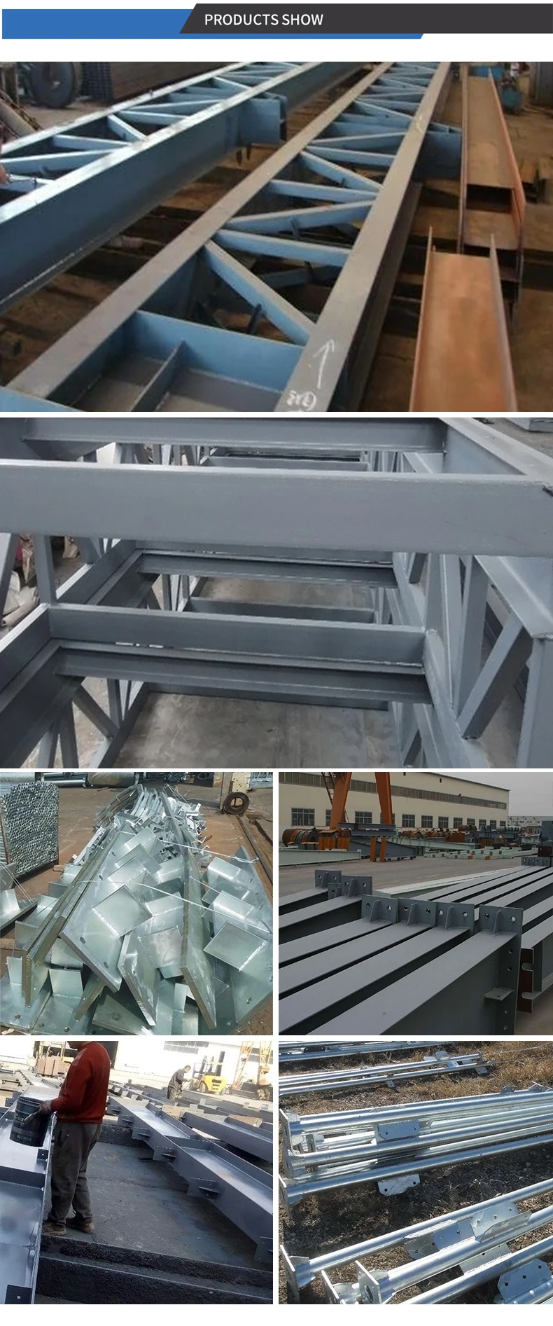 建筑建材价格预制房屋钢结构屋架