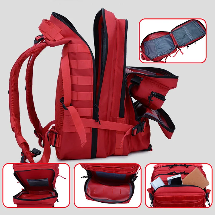 Outdoor large capacity molle system military tactical backpack bag