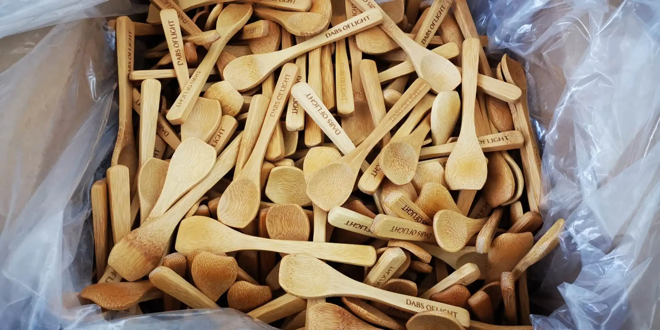 wholesale new design wooden spoon handmade 10 cm natural flat