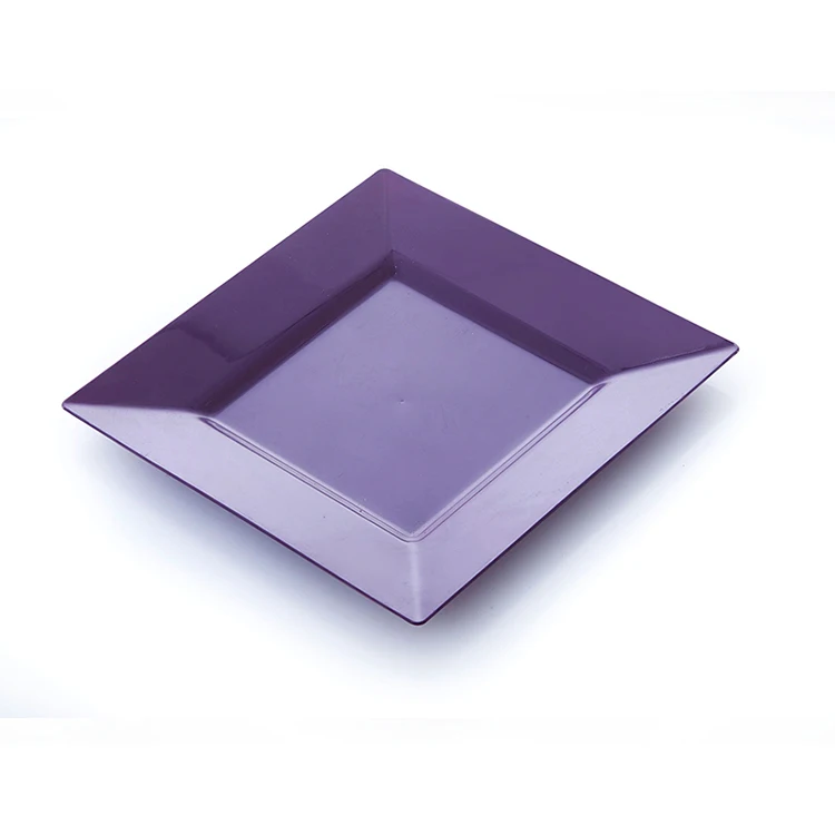 Wholesale Disposable Tableware Plastic Square Dinner Plate Buy