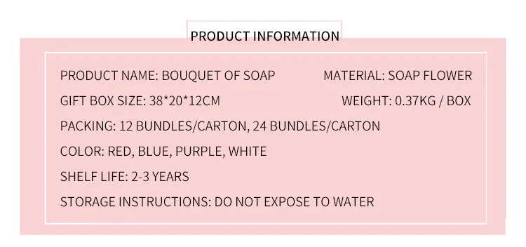 6_02.jpg OF Soap Flower Artificial  Handmade Wedding Decoration Flower For Sale