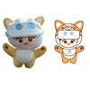 Custom Soft Plush Toys China Plush Mascot Plastic Oval Nose For Plush Toys