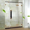 Factory selling directly soft close frameless shower door hinge sliding glass screen pivot hinges