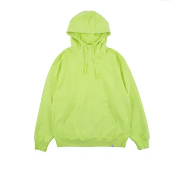 plain neon green hoodie