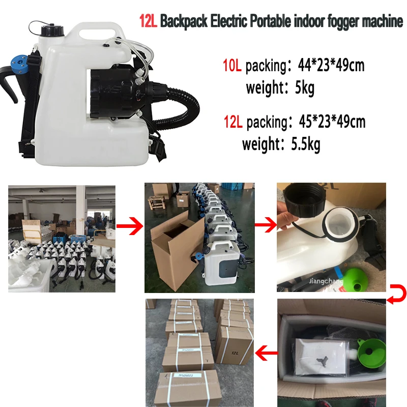 Efficient Mini Ulv Atomizer Fogger Machine Electric Sprayer Machine