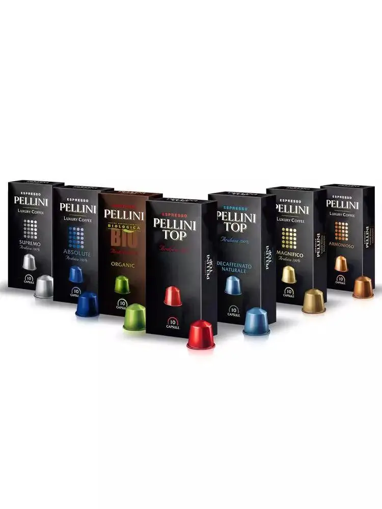 37mm Nespresso Aluminum Coffee Capsule With Aluminum Foil Lid Buy Empty Coffee Capsule