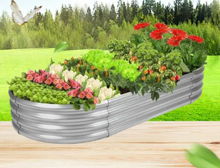 Galvanized Raised Garden Bed Kit,Galvanized Planter Raised Garden Boxes