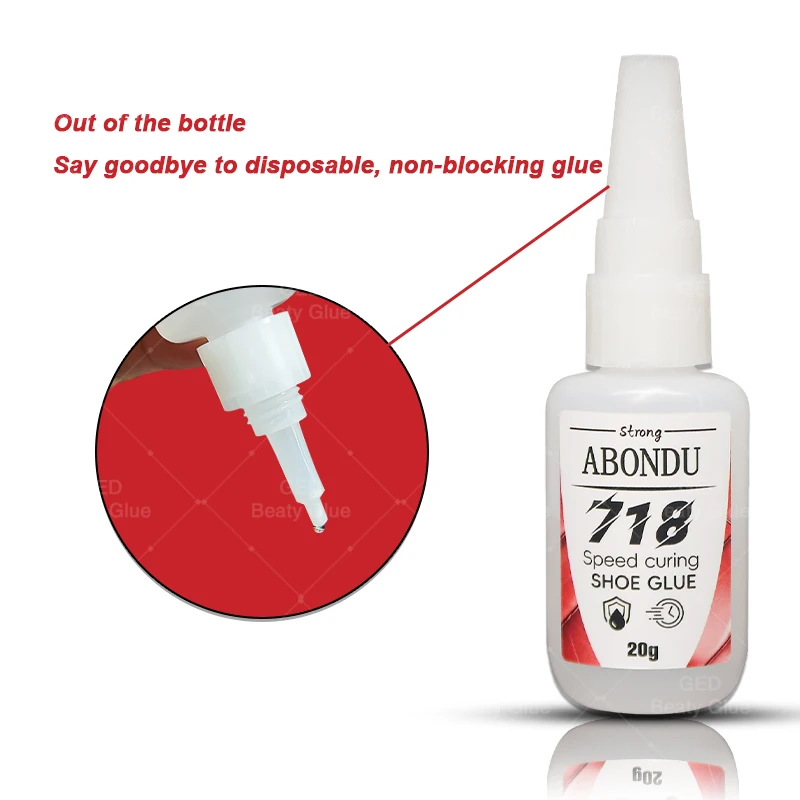 Shoe Glue Cyanoacrylate Super Attached To Rubber Plastic Glue Instant