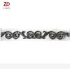 Ornamental cast steel fence parts decorative ornamental cast iron flower fence gate stair Panels