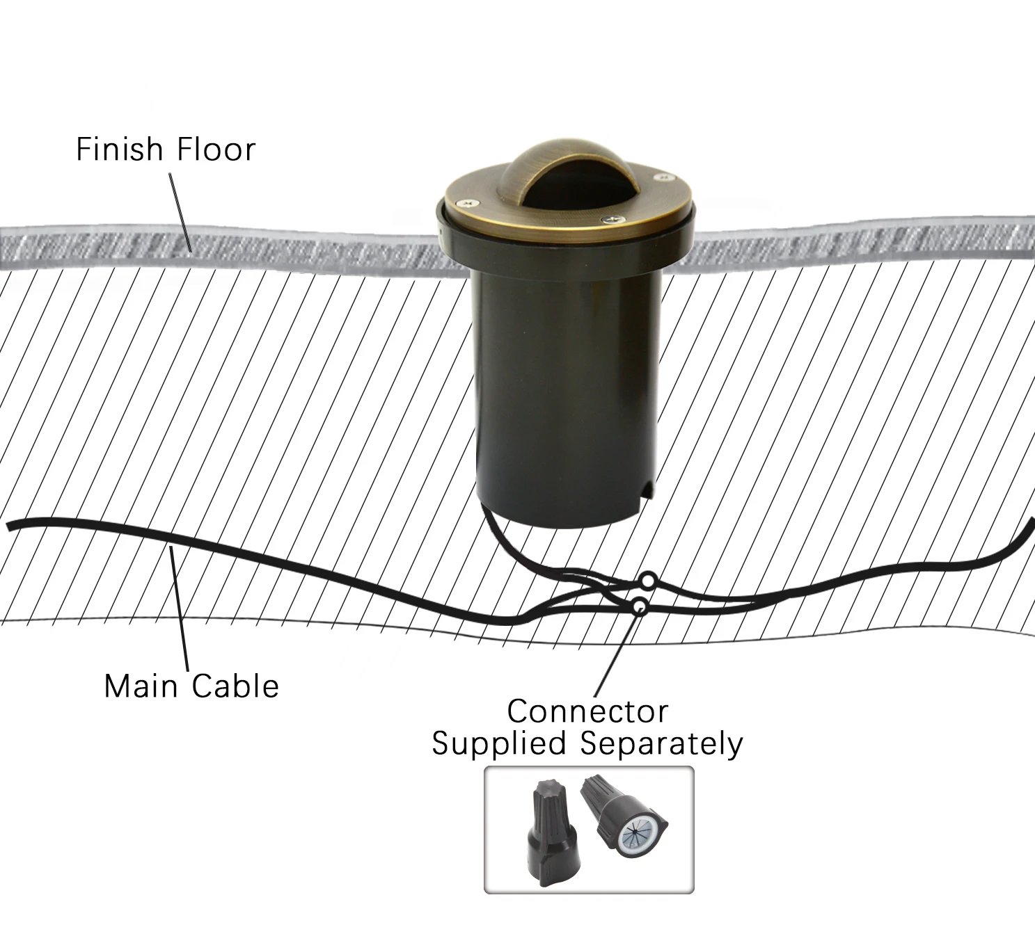 Rgl8802bbr Landscape Pathway Brass Low Voltage Lights 12v Outdoor Low