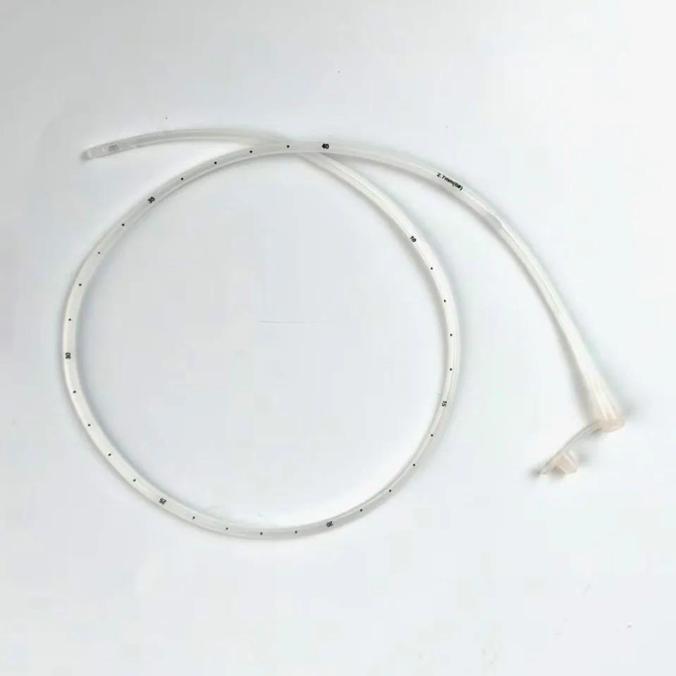 product single use silicone rubber gastric tube nasogastric tube silicone rubber gastroesophageal tube-6