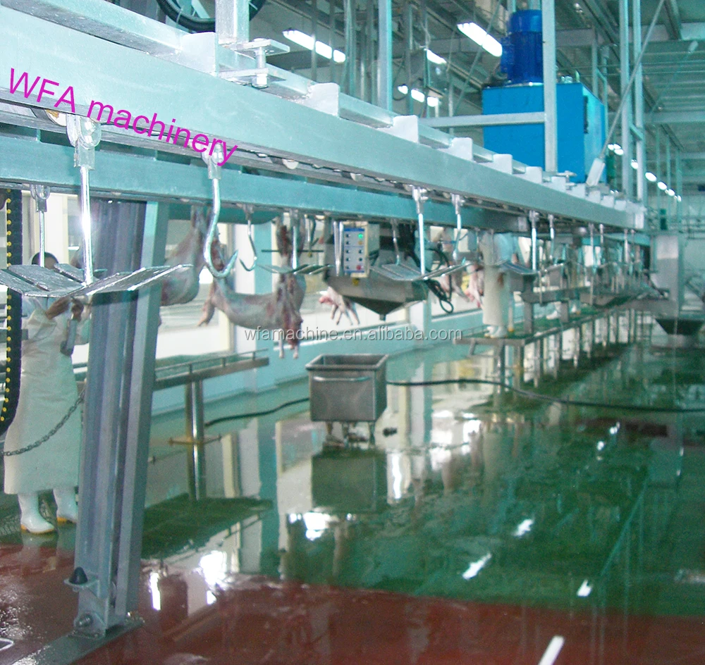 Top Selling Sheep Slaughterhouse Automatic Conveyor Rail For