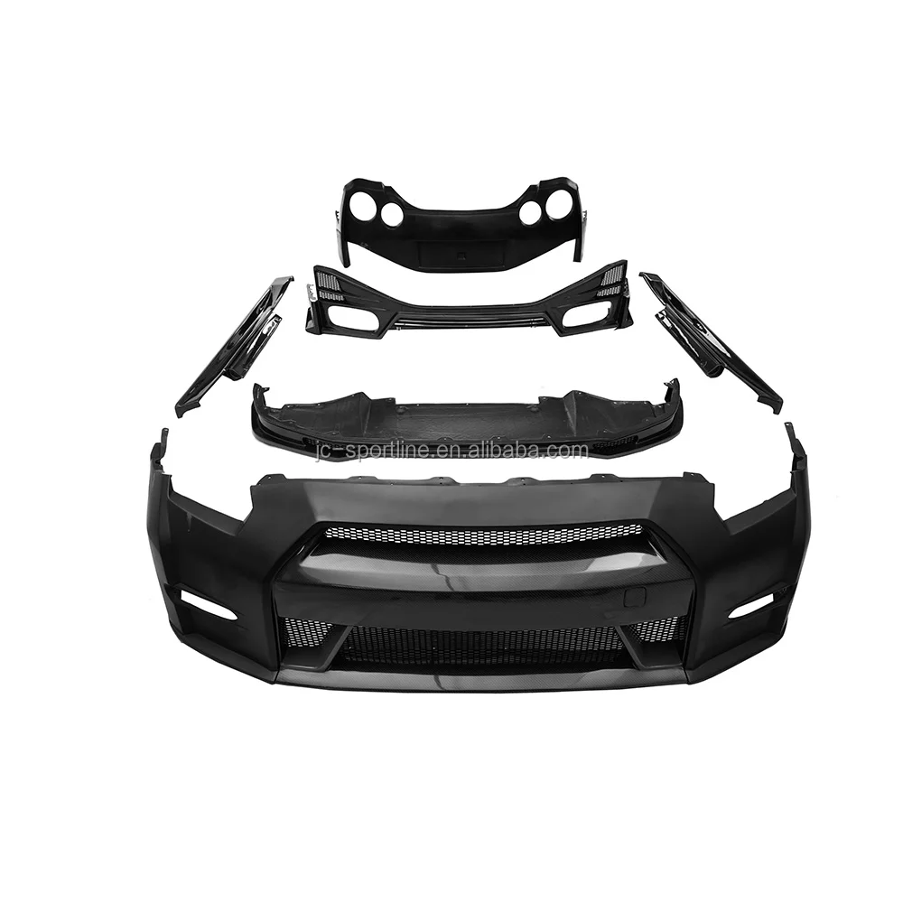Jc Sportline Carbon Fiber Gtr Body Kits For Nissan Gtr R35 Coupe 0915