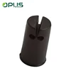 Heavy duty black livestock fence insulator cap for 3mm wire