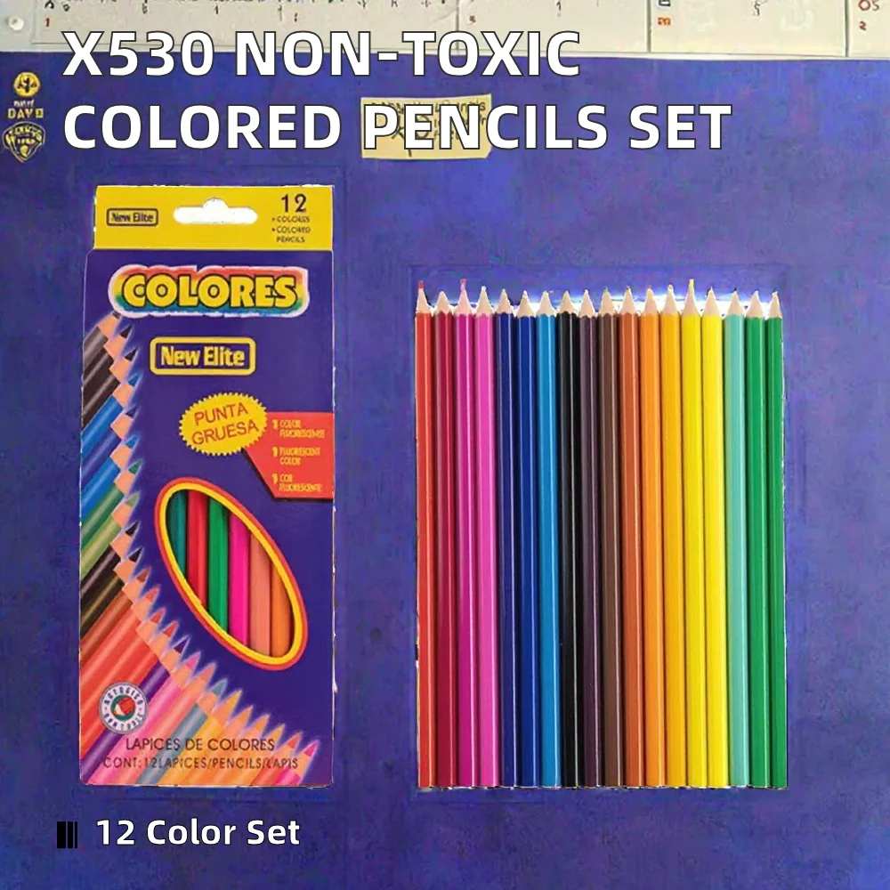 Set di matite colorate per bambini atossiche in legno_voghion.com